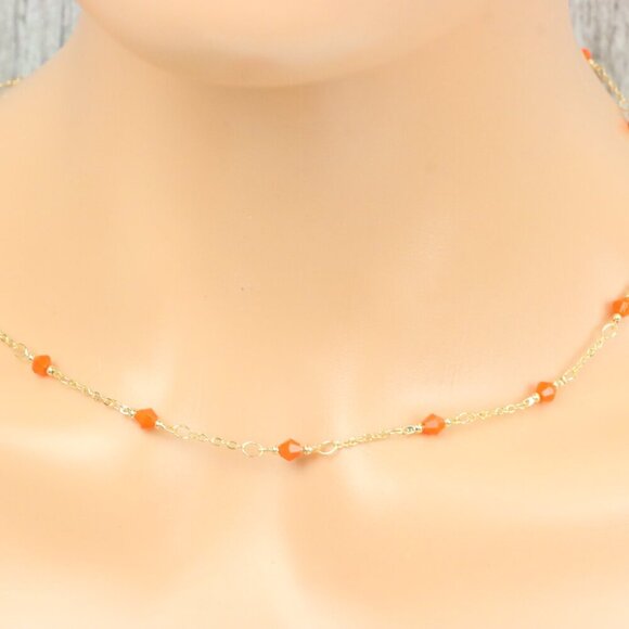 Minimalist Necklace Chain, Elegant Jewelry for Women & Girls | MLCRC1012 - Picture 7 of 10